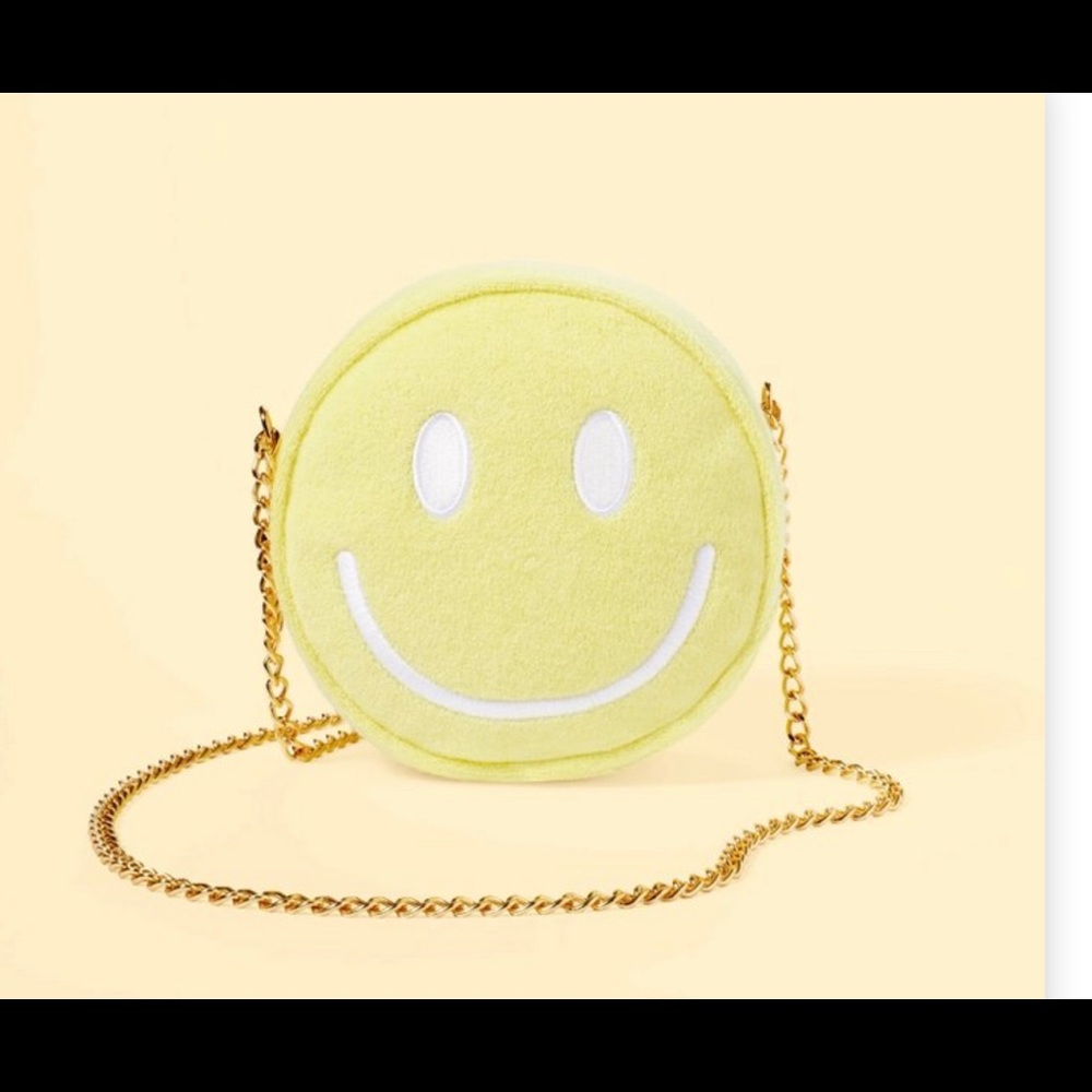 Stoney Clover Lane Smiley Face Crossbody